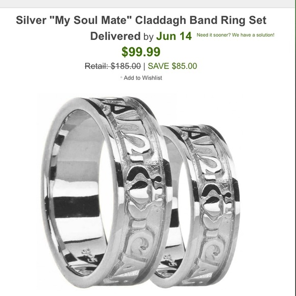 Claddagh rings. - Picture 1 of 4
