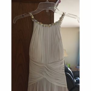 White prom dress