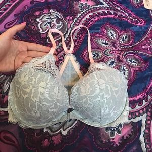 PINK VS front-close lace bra bralette