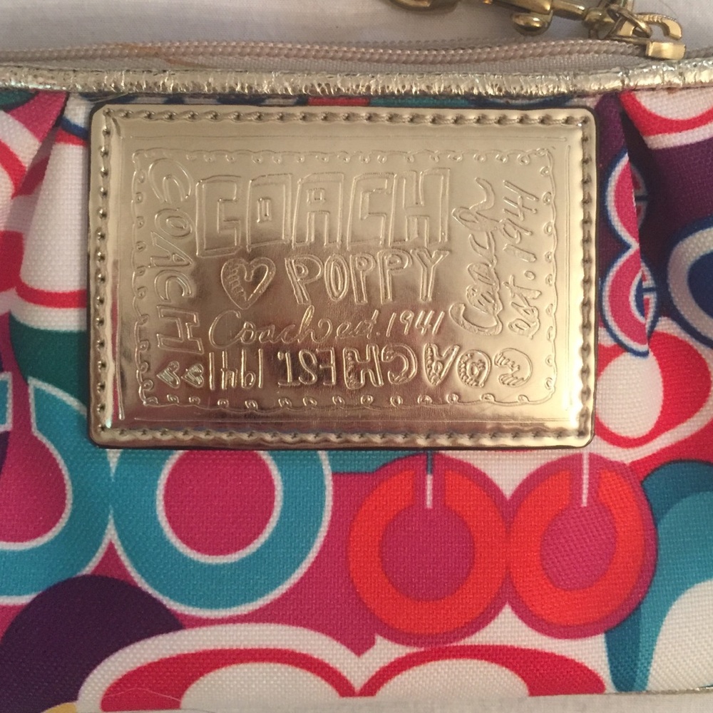 Authentic Coach Wristlet - Picture 2 of 3