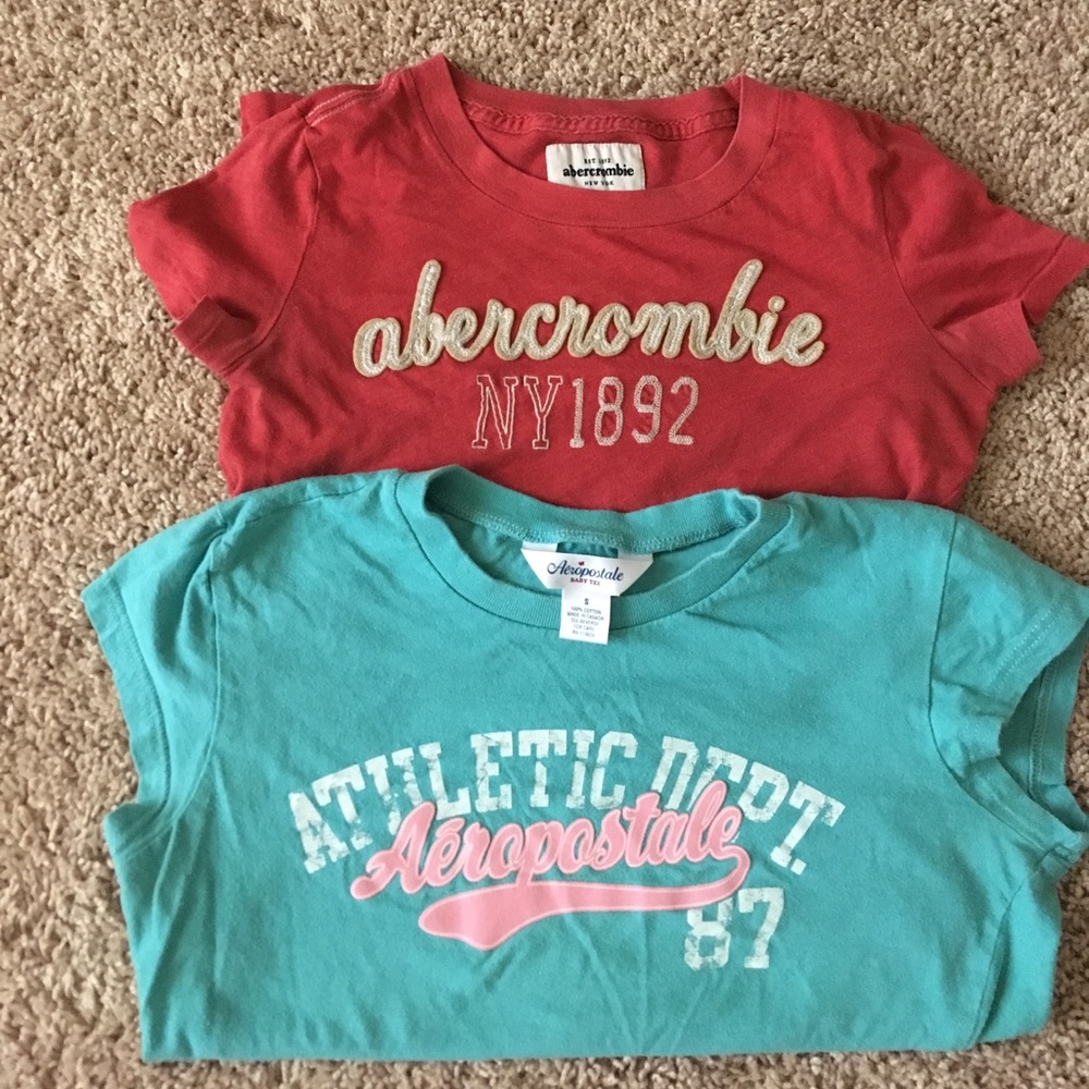 Shirt Aeropostale size s + Abercrombie size M