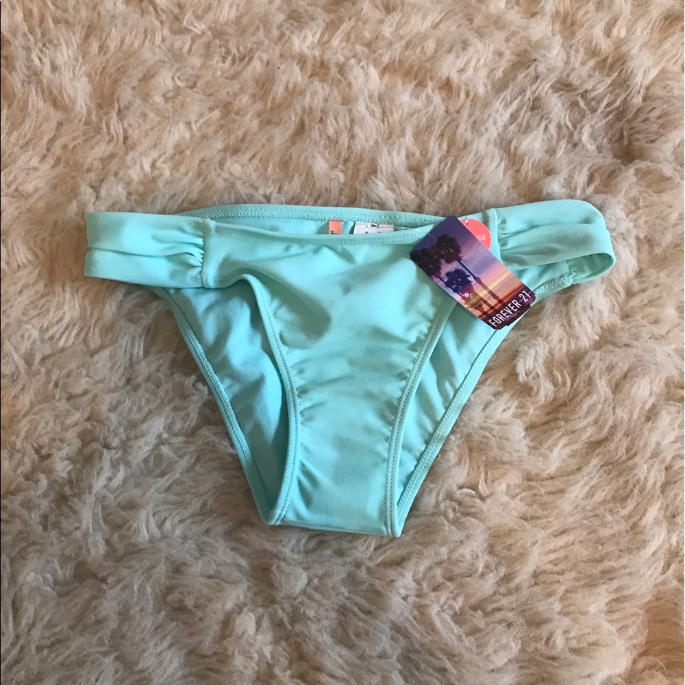 light blue bikini bottoms