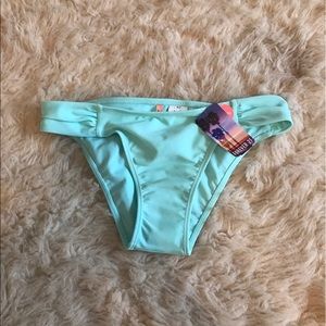 light blue bikini bottoms