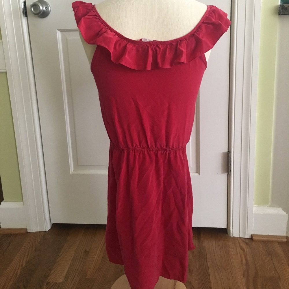 Amanda Uprichard Ruffle Dress - Picture 2 of 3
