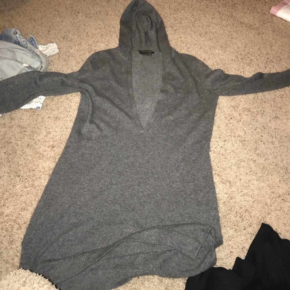 Grey BCBG sweater dress