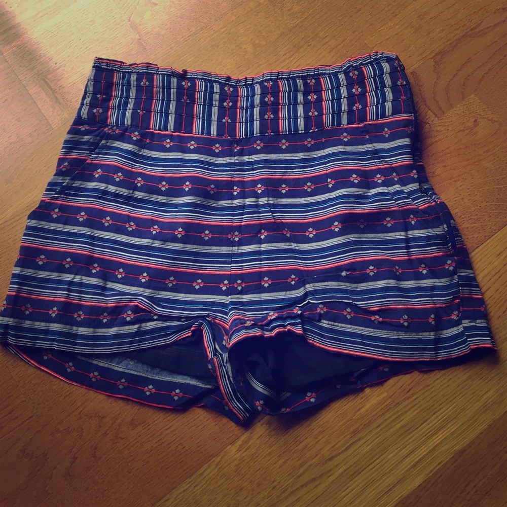 High waisted shorts