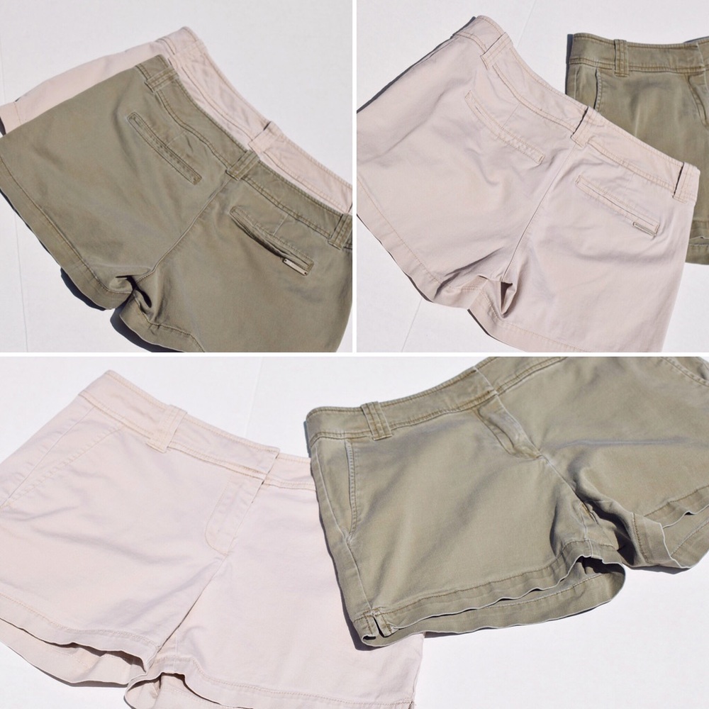 New York & Company Khaki Shorts
