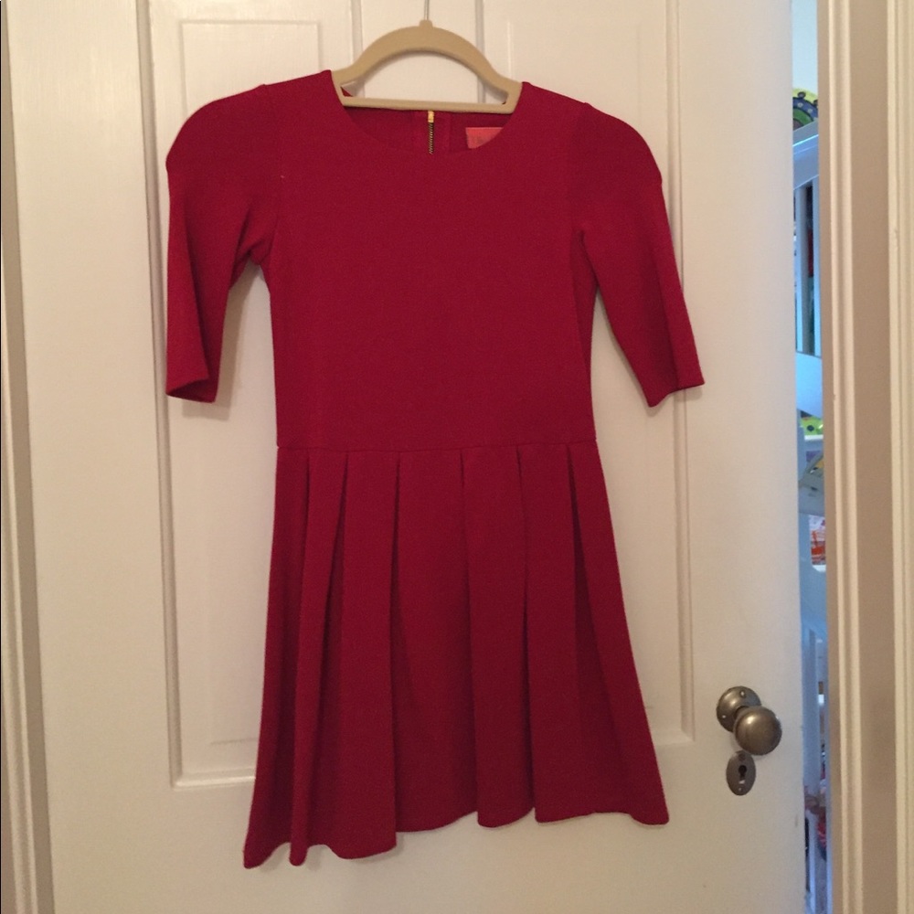 Red dress