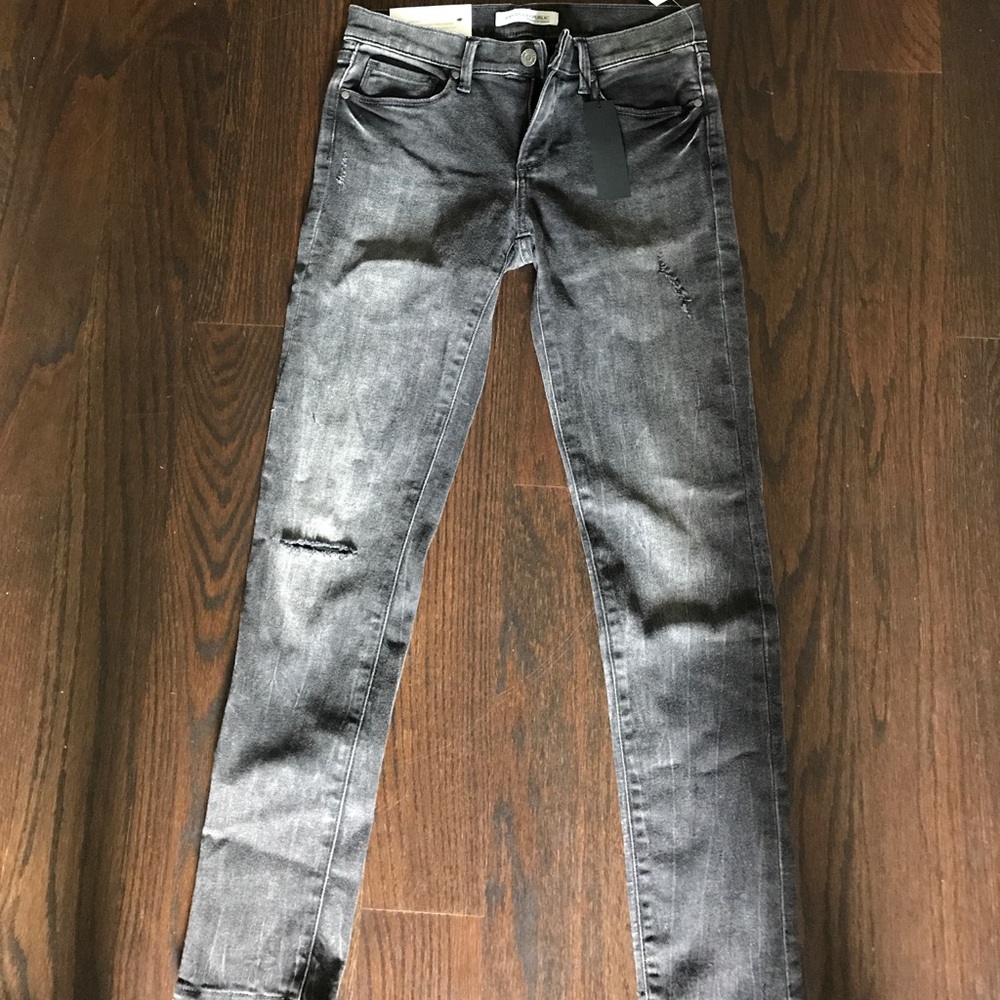 Banana republic skinny destroyed jeans