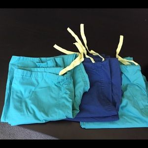Medical scrub pants bundle