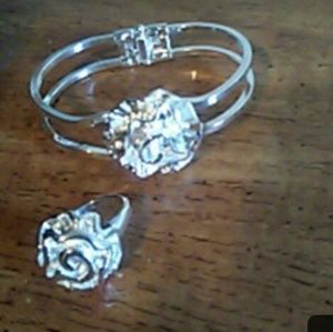 Bracelet and ring set