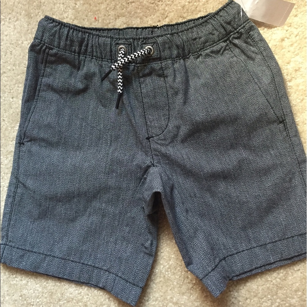 New w/tags Super cute boys shorts. Grey