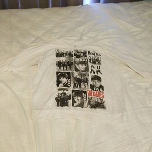 The beatles 3/4 sleeve tee