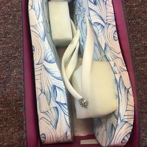 Tory Burch Wedge Flip Flops