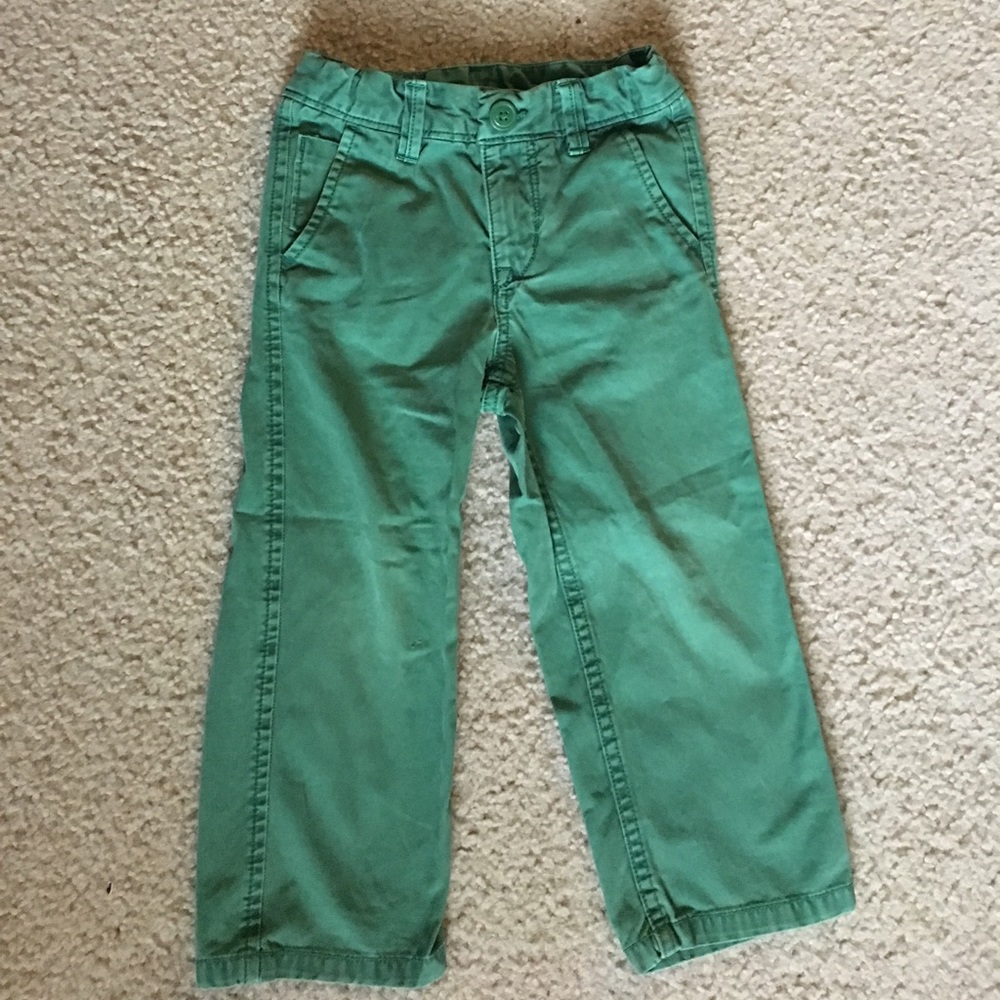 Baby Gap Green Chinos EUC Size 3