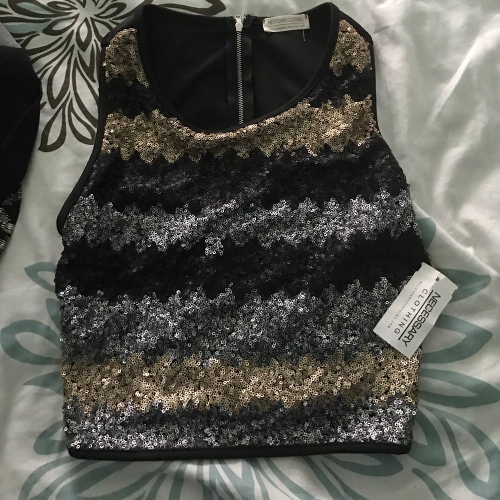 Necessary clothing crop top
