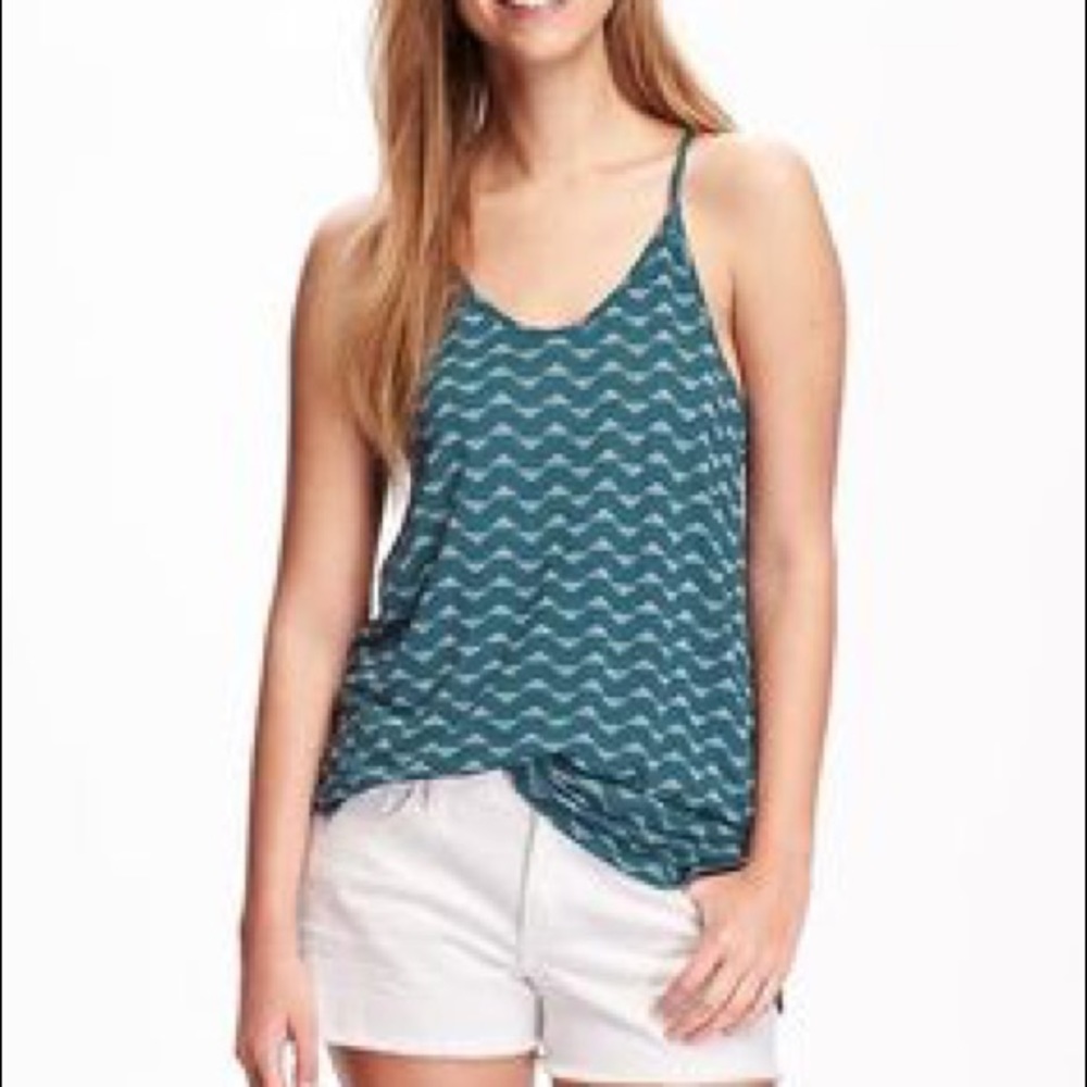 Old Navy Relaxed Fit Keyhole Tank Tunic
