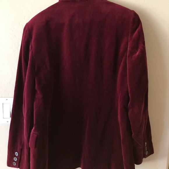 Dark Red Talbots Jacket - Picture 4 of 4