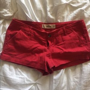ruby red shorts