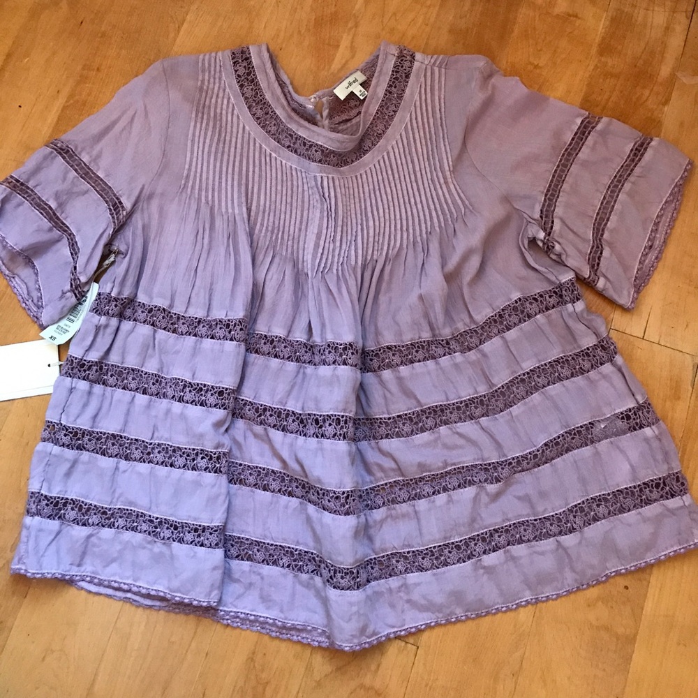 Aritzia Wilfred Beaudry Top in Clove BNWT