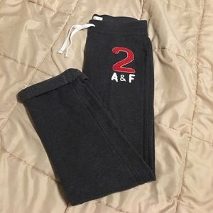 Abercrombie & Fitch gray sweatpants