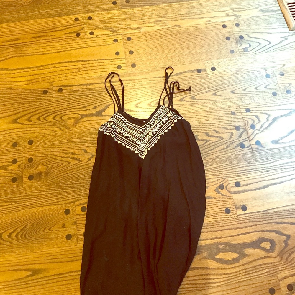 Cute mini embroidered dress