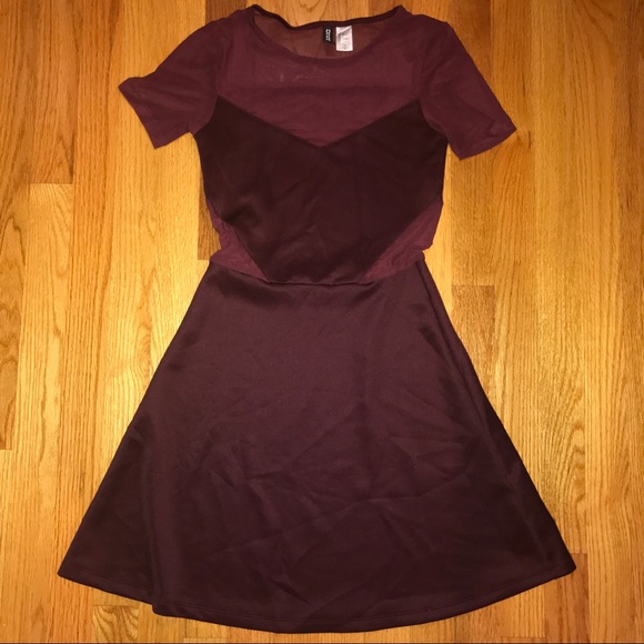 express mesh cutout A line dress - Picture 1 of 3
