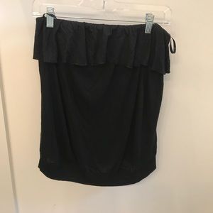 Old Navy Strapless Black Top
