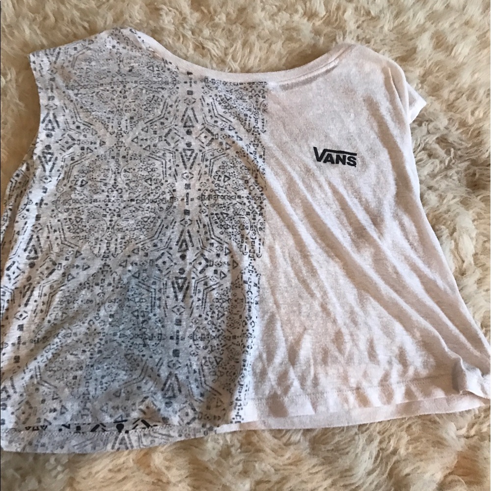 Vans patterned tank top