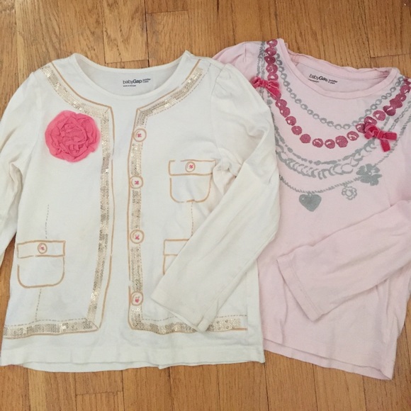 GAP Other - 🎉HP!🎉 2 GAP Embellished Longsleeve Tops