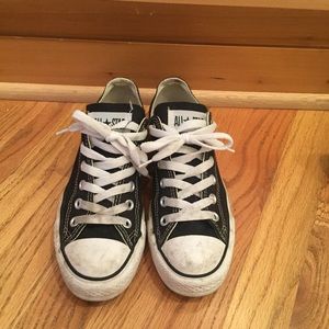 black Converse