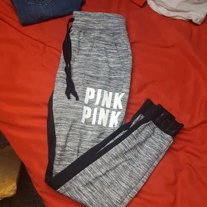 Victoria secret sweat pants.