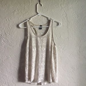Ivory Knit Tank