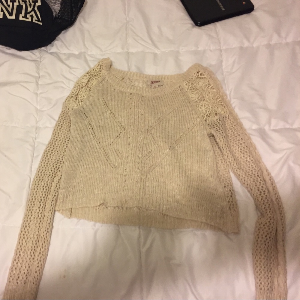 Cream colored sweater