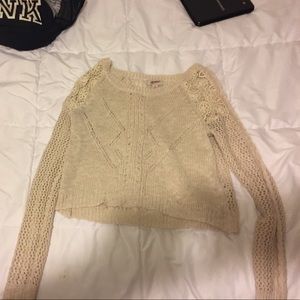 Cream colored sweater