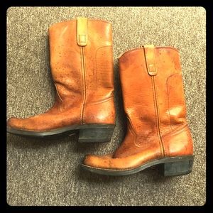 Nitrene square toe boots - 9.5 women's