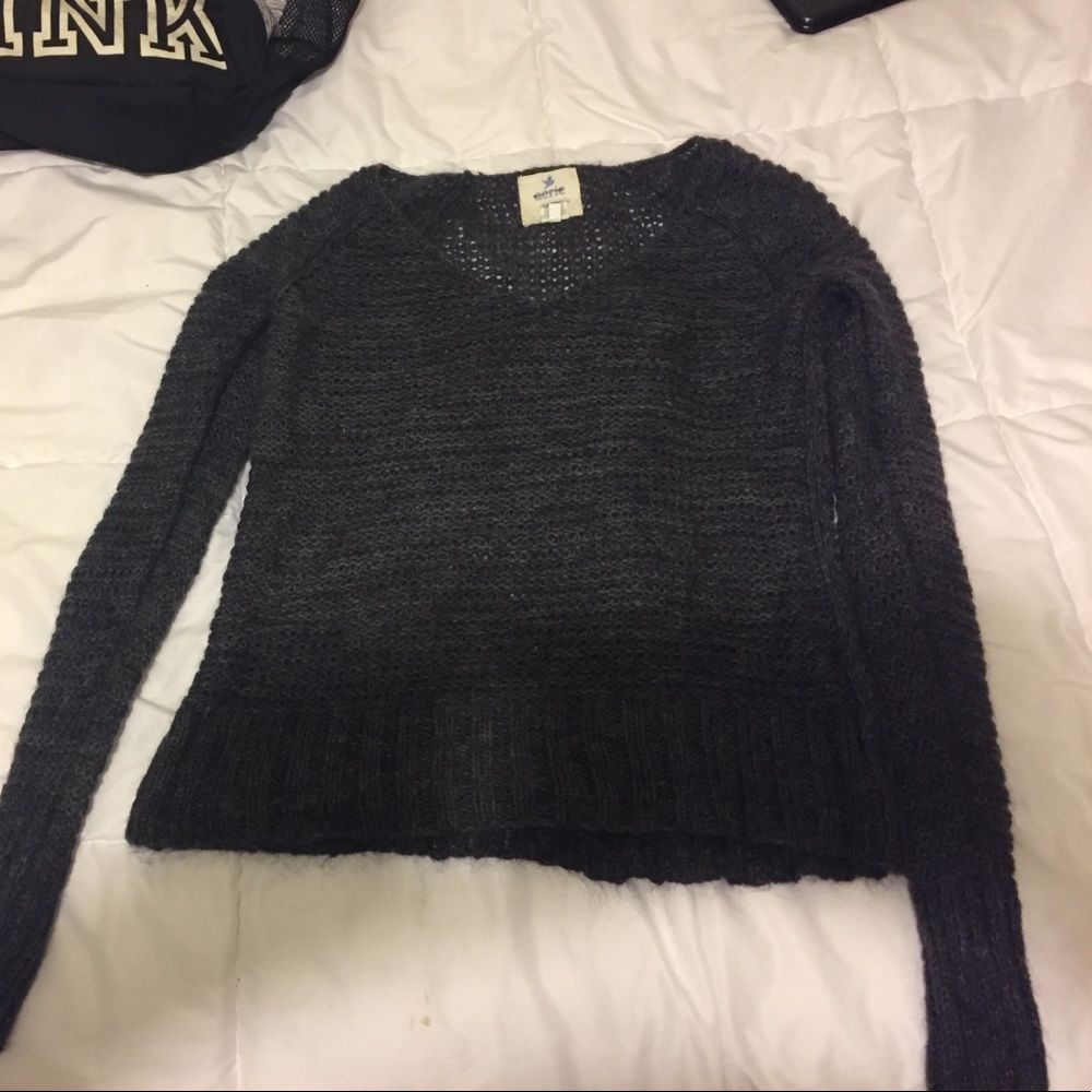 Dark grey aerie sweater