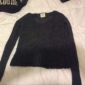 Dark grey aerie sweater