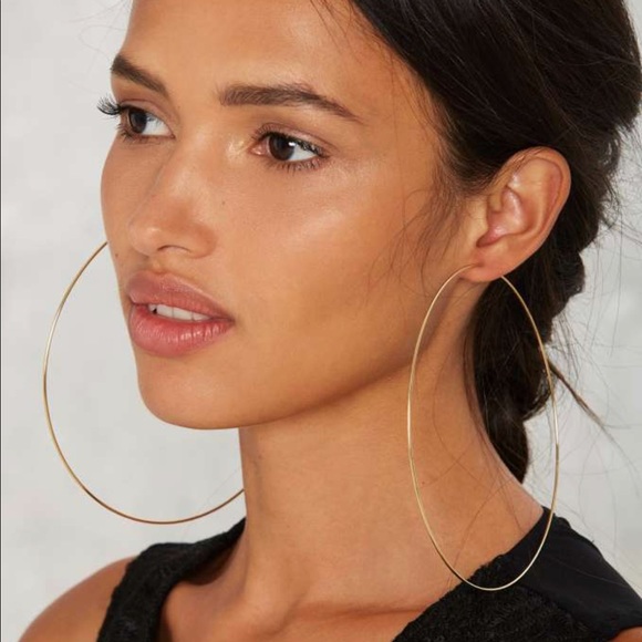 Nasty Gal Jewelry - Nasty Gal hoop earrings