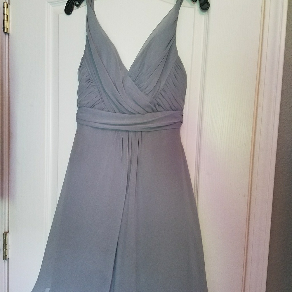 Jim Hjelm Grey Dress