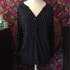 Button Down Patterned Long Sleeve