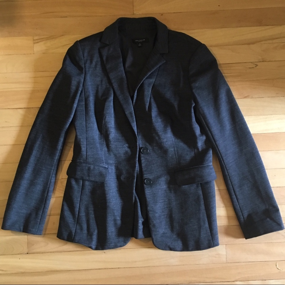Ann Taylor Wool Blend Stretch Blazer