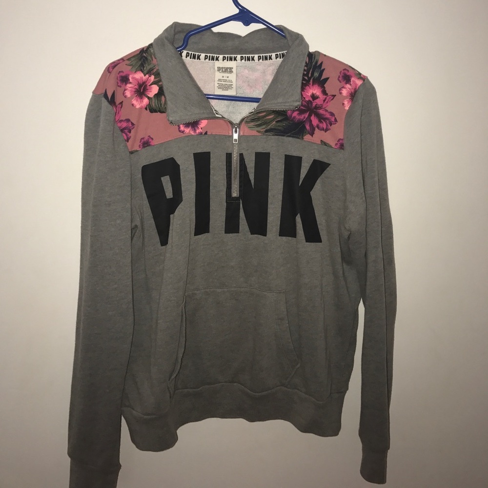 PINK 3/4 zip