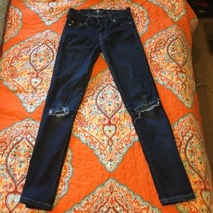 7 for all man kind skinny jeans