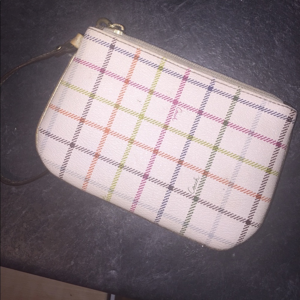 Authentic Coach Wristlet