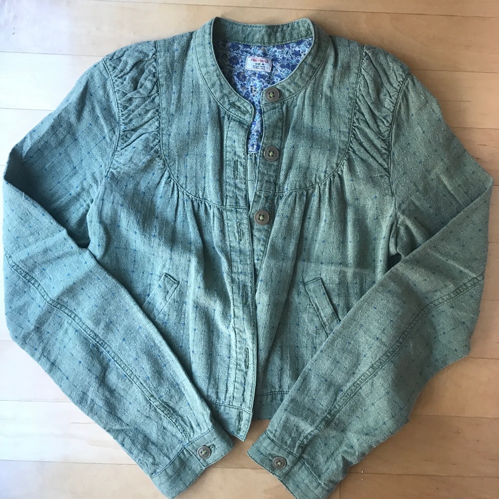 🌴Free People | Cropped Jacket