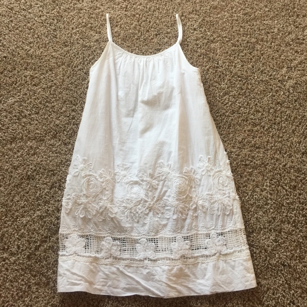 White summer dress