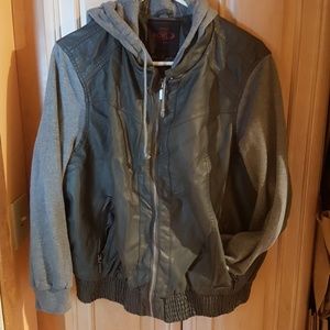 Women's leather jacket