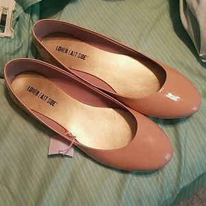 Blush pink flats size 10