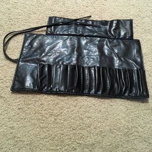 Makeup brush travel bag